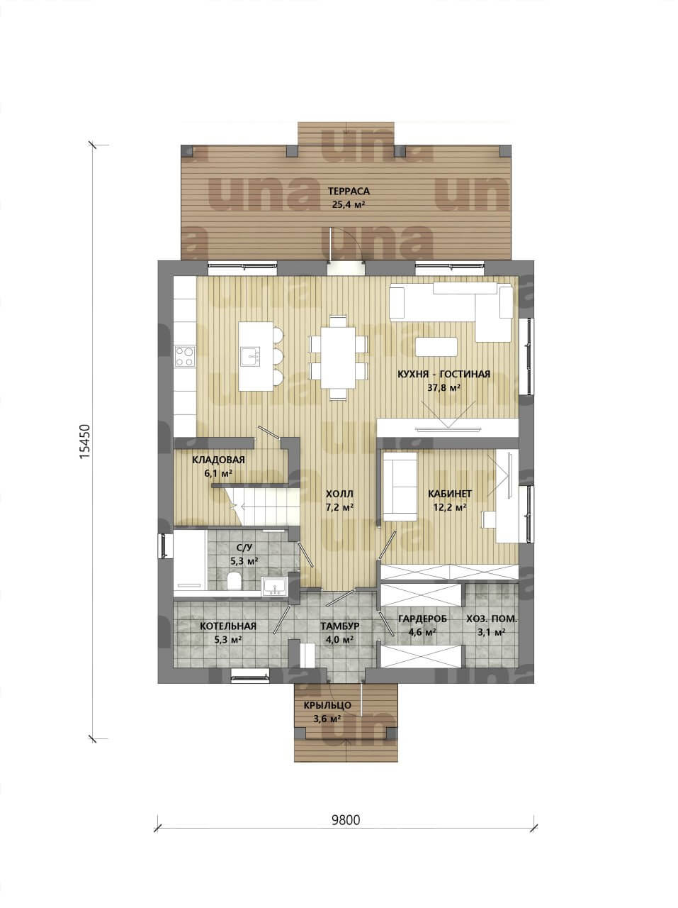 План 1 этажа