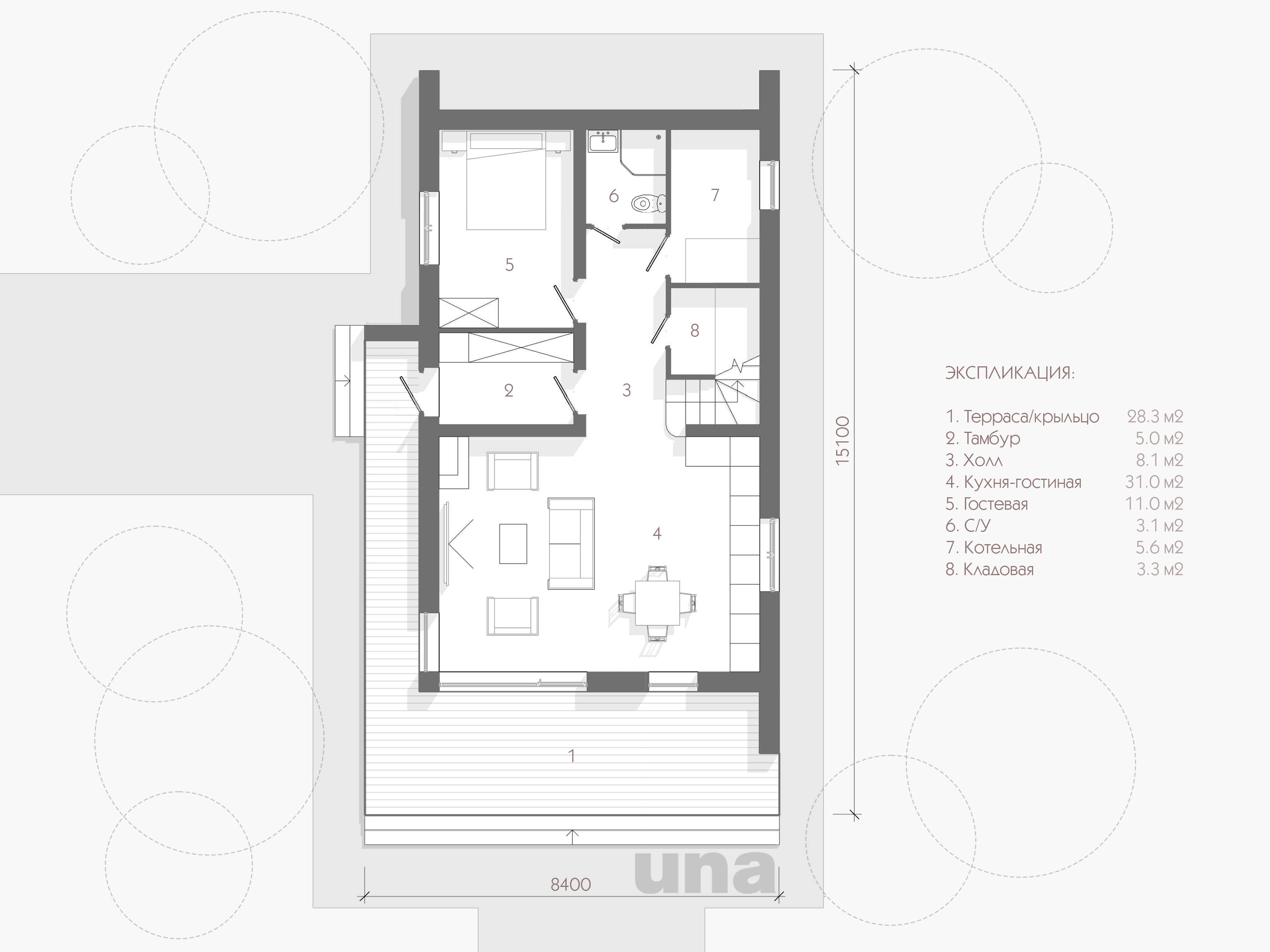 План 1 этажа План 1 этажа