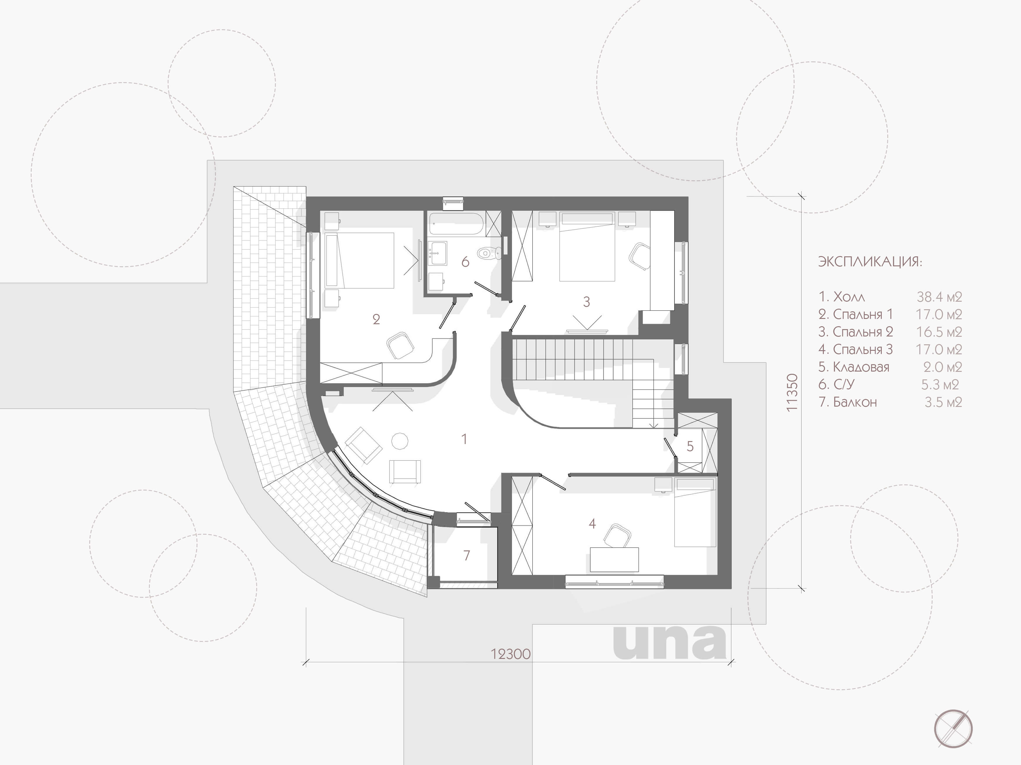 План 2 этажа