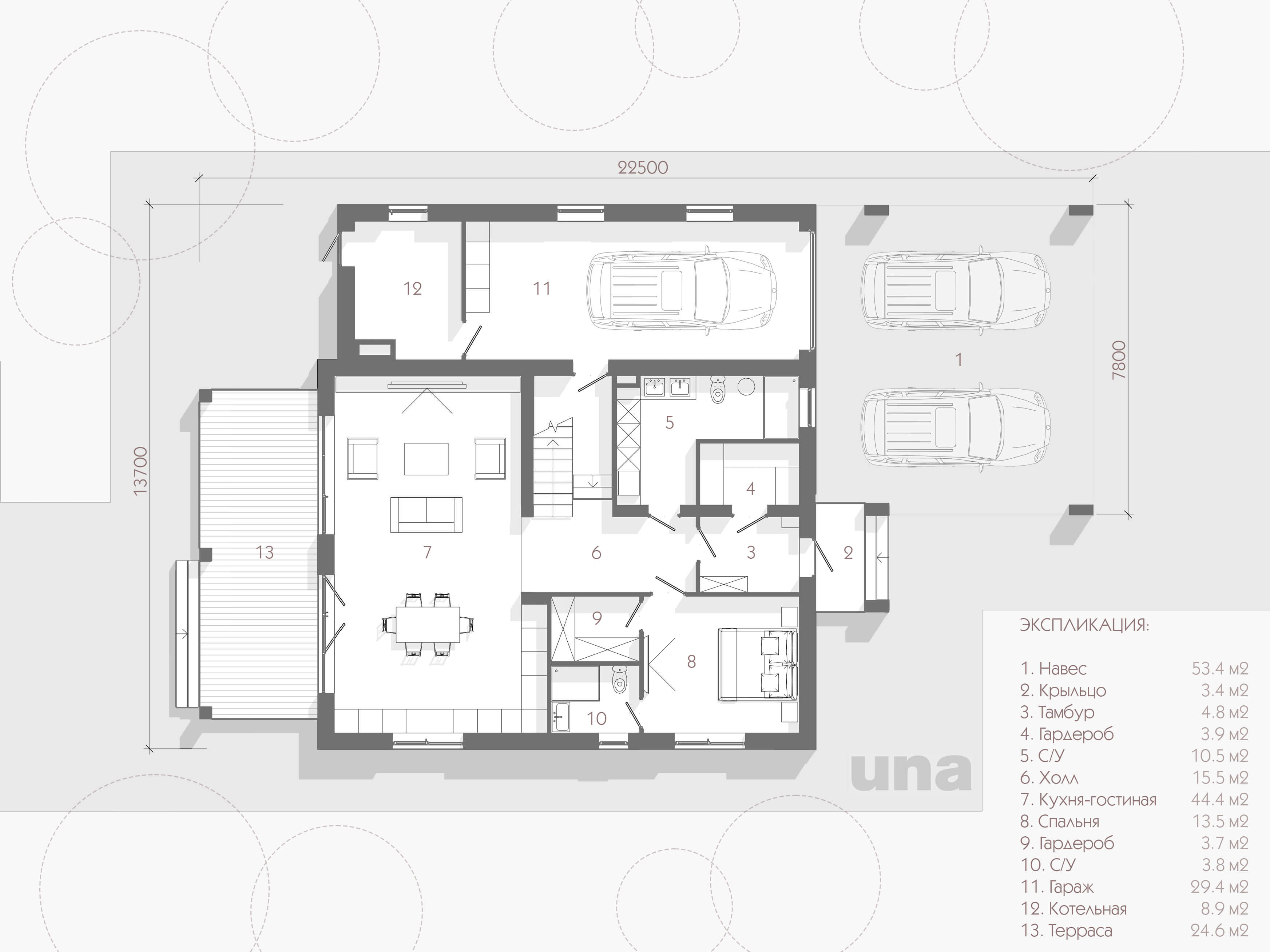 План 1 этажа