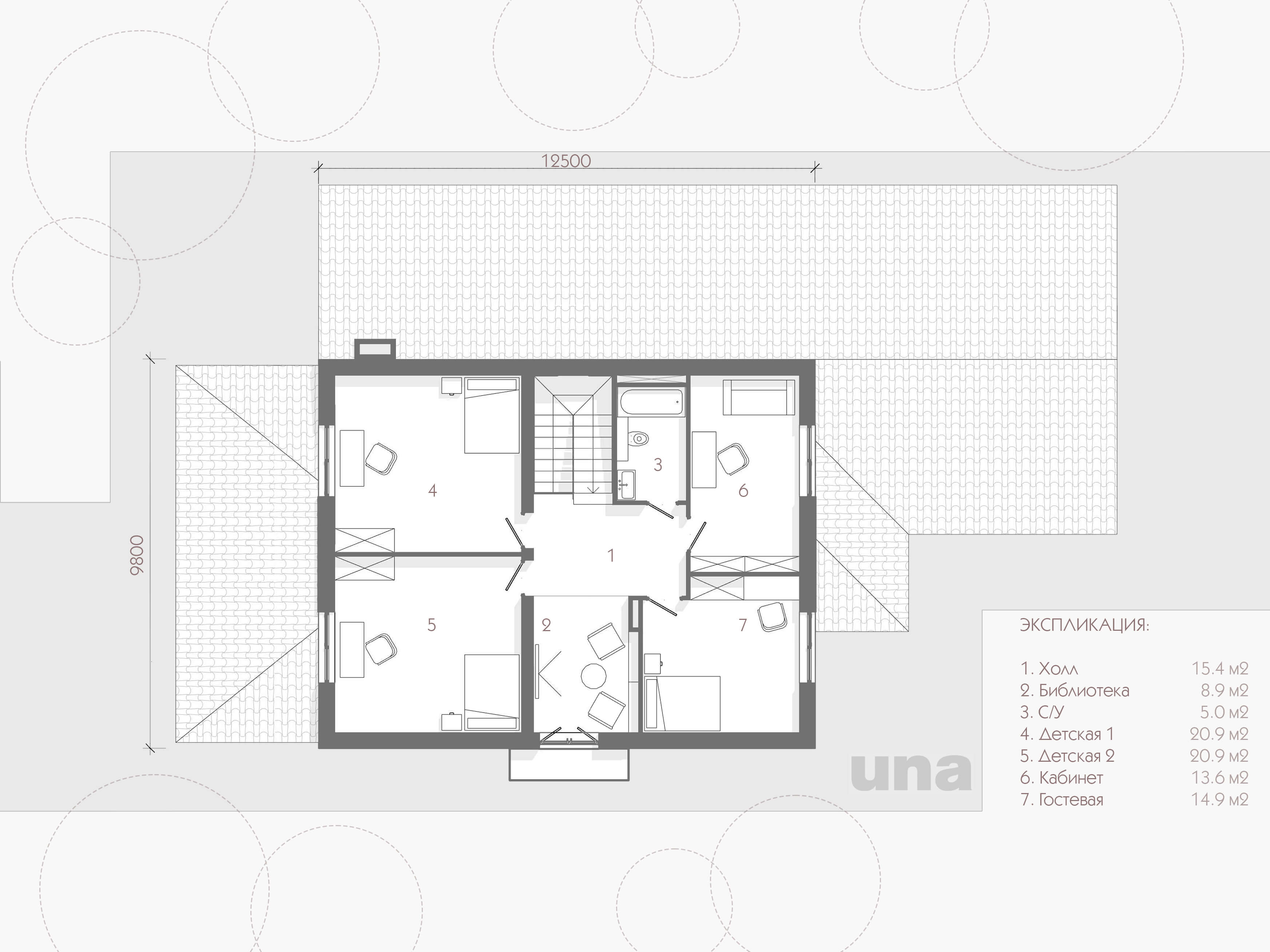 План 2 этажа